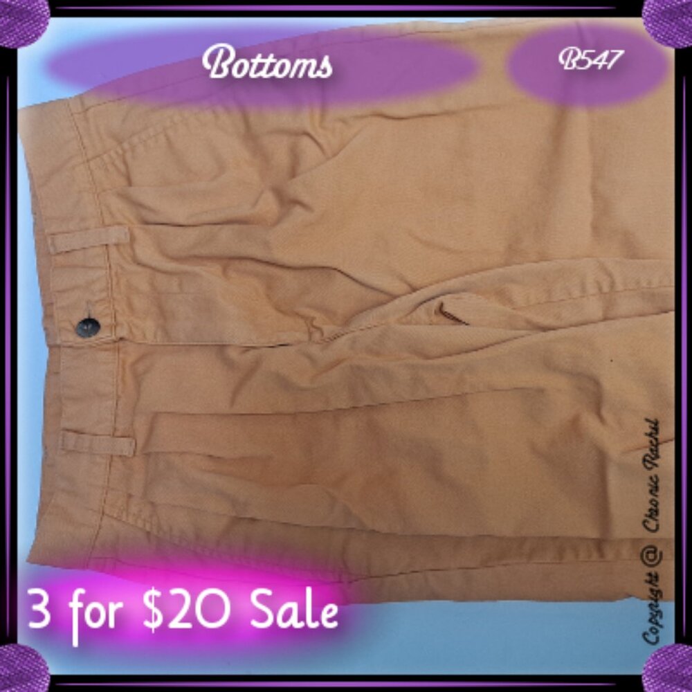 Yellow / Orange Dress Pants